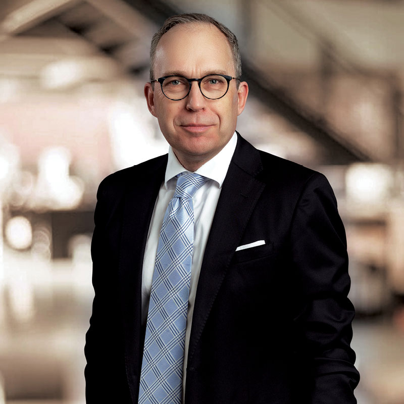 Paul Löfgren. President and CEO