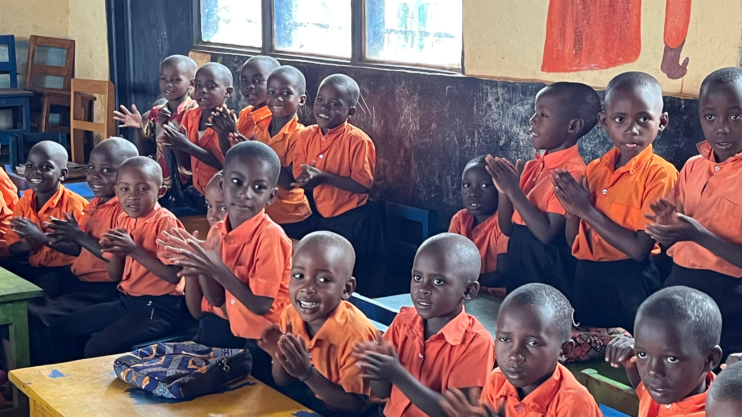 School children in Rwanda