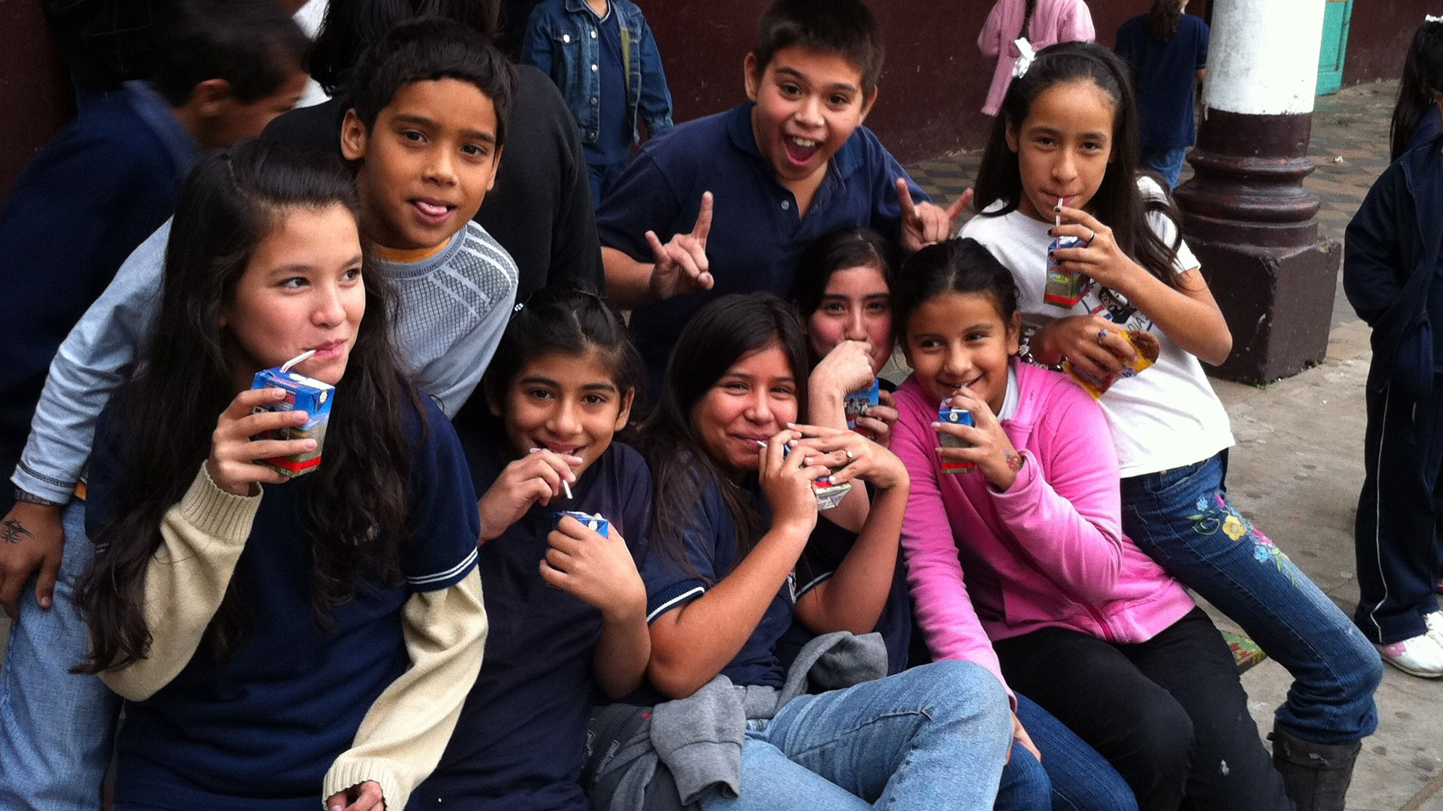 School children in Paraguay