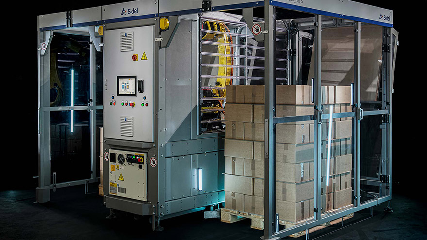 RoboAccess_Pal S palletising unit