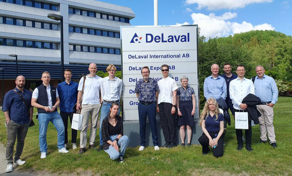Meeting at DeLaval, KTH collaboration