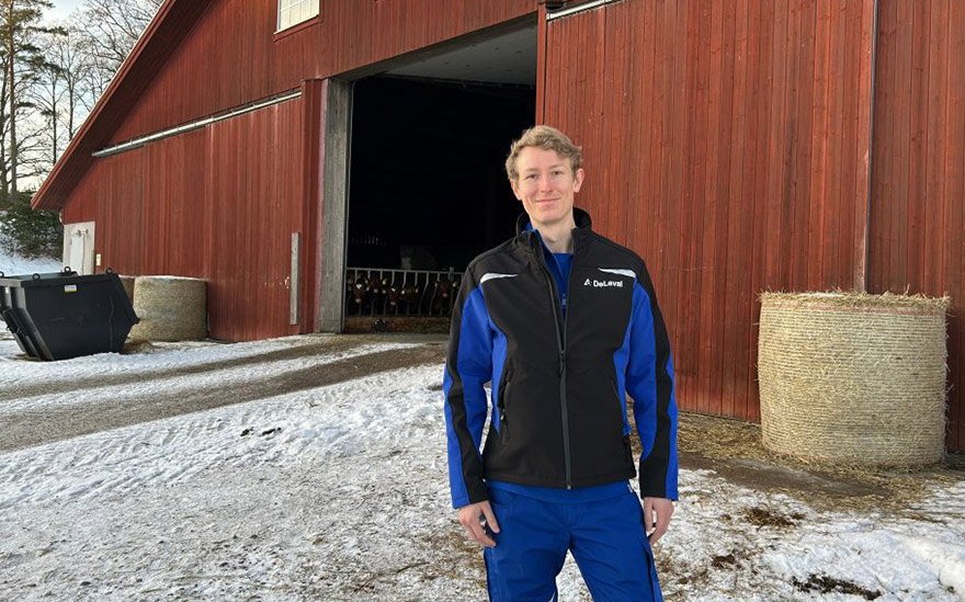 Johan Rågmark, electronic engineer at DeLaval